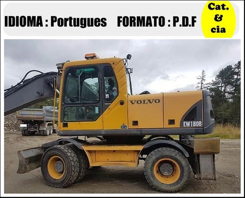 Catalogo De Pecas Escavadeiras Volvo - Ew180b - Pt-br