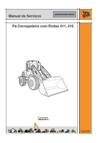 Manual De Serviços Retroescavadeira Jcb 416