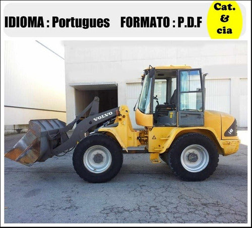 Catalogo De Pecas Carregadeira Sob Roda Comp Volvo - L40 - (