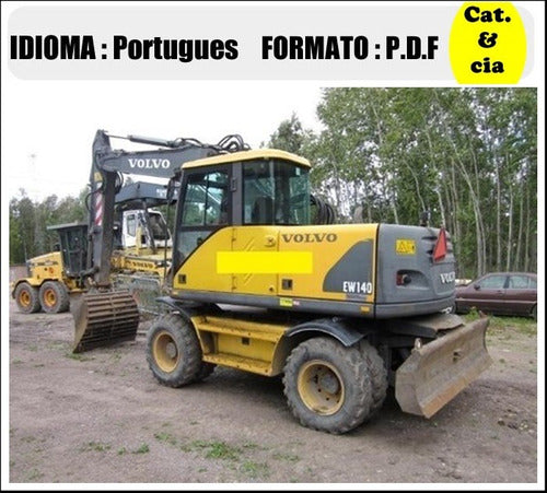 Catalogo De Pecas Escavadeiras Volvo - Ew140 - Pt-br