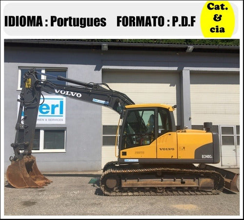 Catalogo De Pecas Escavadeiras Volvo - Ec140c L - Pt-br