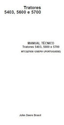 Manual Técnico John Deere 5600 Trator