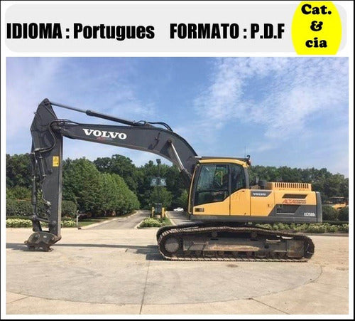 Catalogo De Pecas Escavadeiras Volvo - Ec250d L - Pt-br