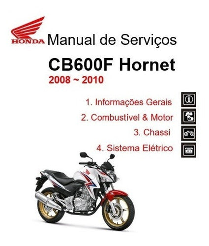 Manual De Serviços Honda Cb600f Hornet