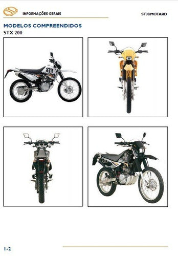 Manual De Serviços - Sundown Stx Motard 200cc