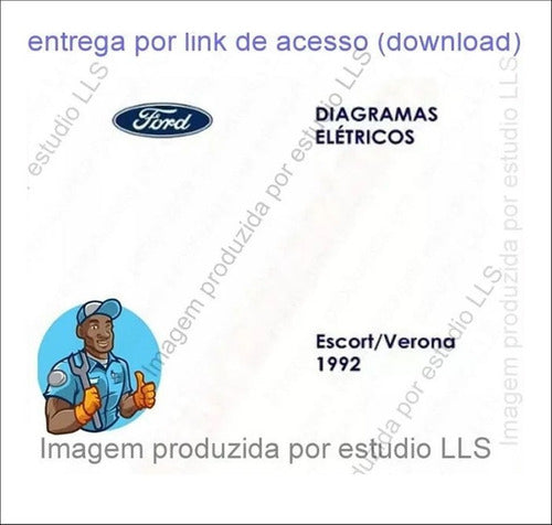 Manual Diagrama Esquema Elétrico Ford Escort Verona 1992