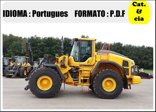 Catalogo De Pecas Pa Carregadeira Volvo - L150h - (em Portug