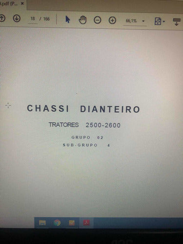 Catálogo De Peças Trator Cbt 2500 2600