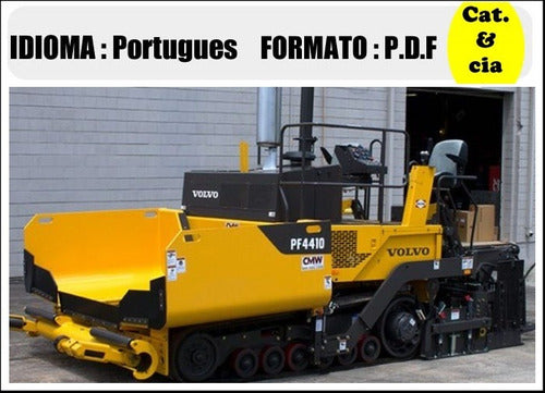 Catalogo De Pecas Pavimentadoras De Esteiras Volvo - Pf4410