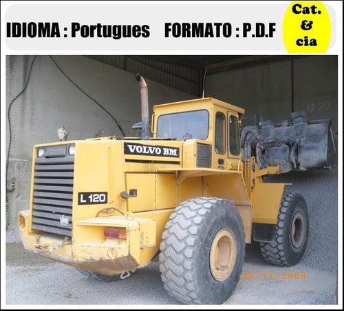 Catalogo De Pecas Pa Carregadeira Volvo - L120 - Bm - (em Po