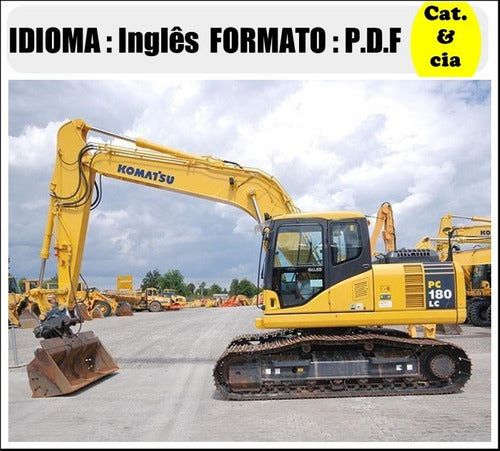 Catalogo De Pecas Escavadeiras Komatsu - Pc180lc-7e0