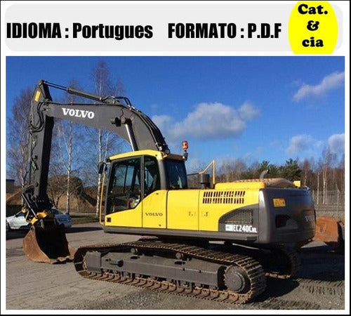 Catalogo De Pecas Escavadeiras Volvo - Ec240c Nl - Pt-br