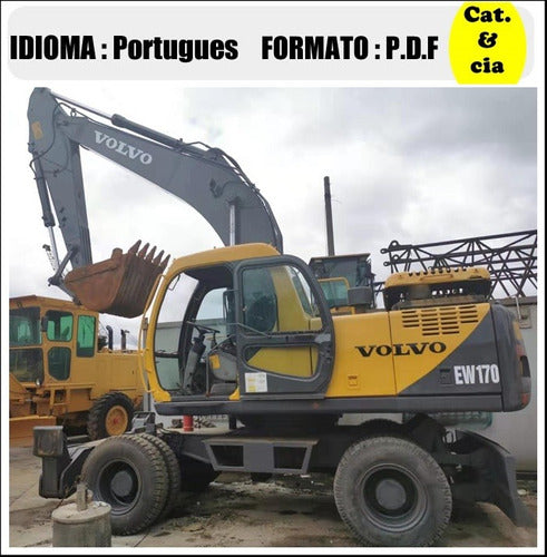 Catalogo De Pecas Escavadeiras Volvo - Ew170 - Pt-br