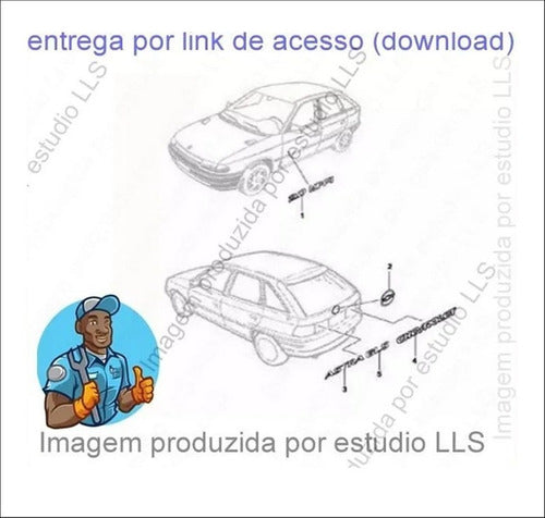 Catálogo Peças Gm Chevrolet Astra 1995 - 1996