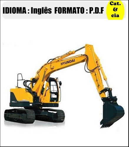 Catalogo De Pecas Escavadeira Hyundai - R145cr-9 - (ingles)