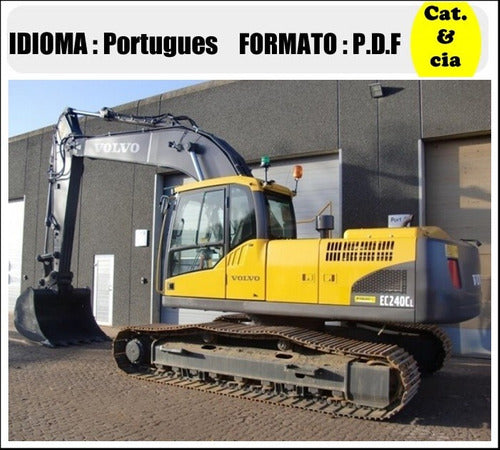 Catalogo De Pecas Escavadeiras Volvo - Ec240c L - Pt-br