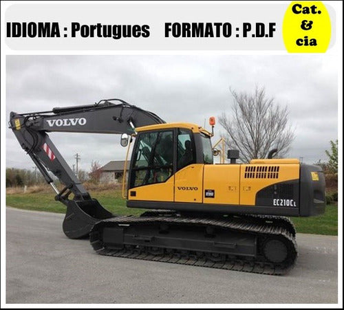 Catalogo De Pecas Escavadeiras Volvo - Ec210c L - Pt-br