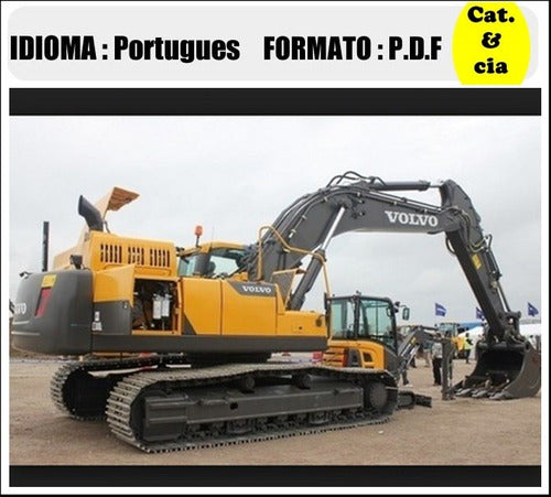 Catalogo De Pecas Escavadeiras Volvo - Ec360b Lr - Pt-br