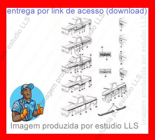 Manual Serviço Gm A20 C20 D20 + Catálogo Peças Completo