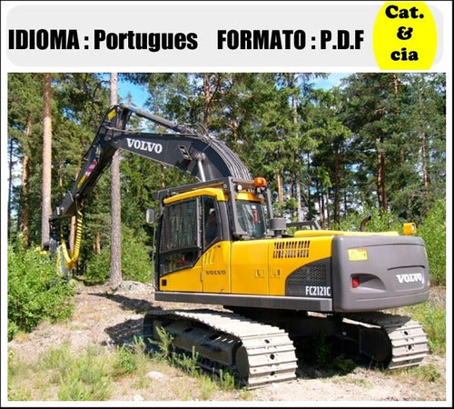 Catalogo De Pecas Escavadeiras Volvo - Fc2121c - Pt-br