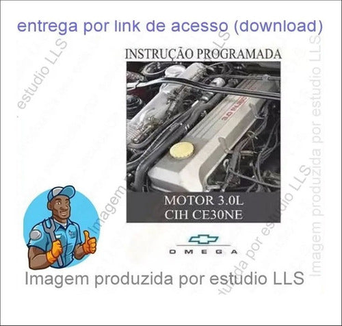 Manual Instrução Programada Gm Omega Motor 3.0l Cih Ce30ne