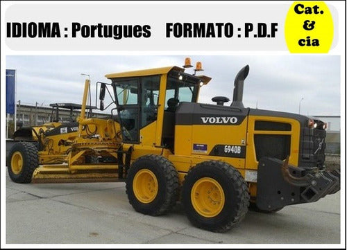 Catalogo De Pecas Motoniveladoras Volvo - G940b - Pt-br