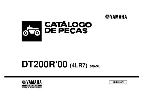 Catalogo De Peças Yamaha Dt 200 -