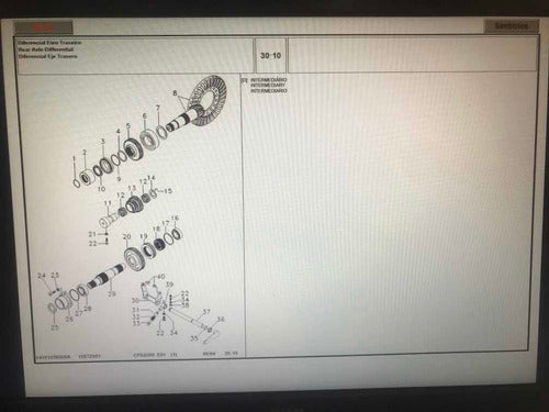 Catálogo Peças Trator Massey Ferguson 6350