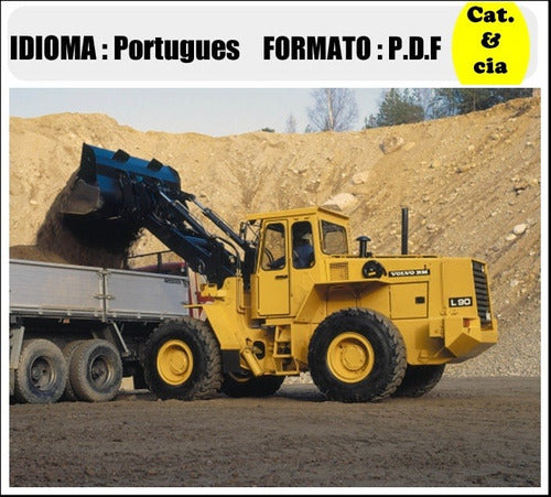 Catalogo De Pecas Pa Carregadeira Volvo - L90 - Bm - (em Por