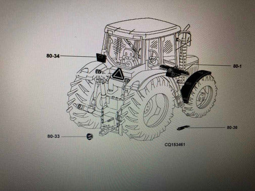 Catálogo De Peças Trator John Deere 7810