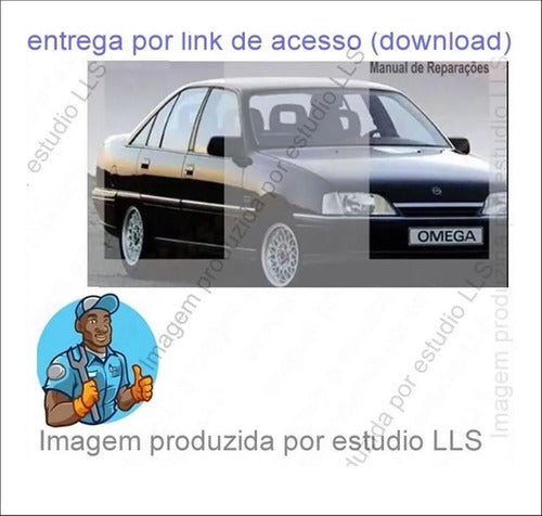 Manual Serviço Gm Omega 1993 + Catálogo Peças Completo