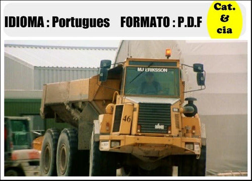 Catalogo De Pecas Caminhoes Articulados Volvo - A25b - Bm -