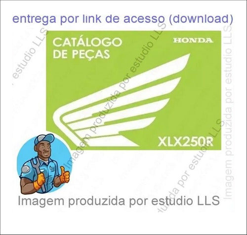 Catálogo Peças Motocicleta Honda Xlx 250r 1984 - 1992