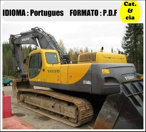 Catalogo De Pecas Escavadeiras Volvo - Ec460b-lc - Pt-br