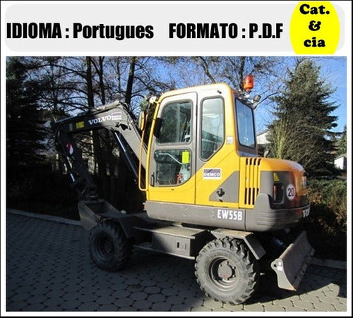 Catalogo De Pecas Escavadeiras Compactas Volvo - Ew55b