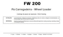 Catálogo De Peças Fiatallis Fw200 Pá Carregadeira