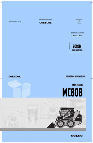 Catálogo De Peças Mini Carregadeira Volvo Mc 80b -