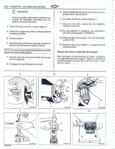 Manual Reparações Mecânica Serviço Gm Chevrolet Monza 19