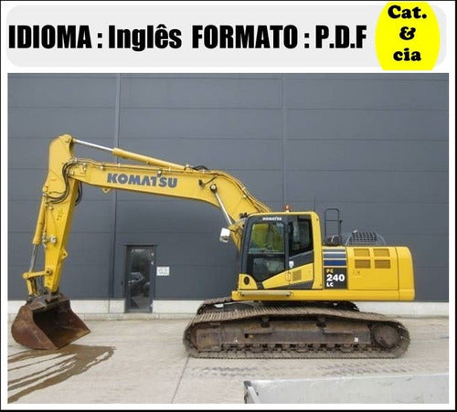 Catalogo De Pecas Escavadeiras Komatsu - Pc240lc-10