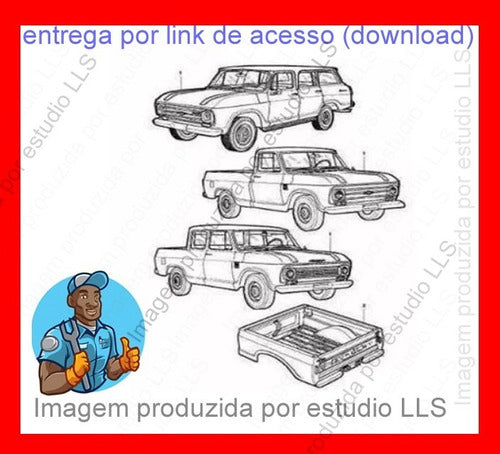 Manual Mecânica Gm A10 C10 D10 + Catálogo Peças Completo