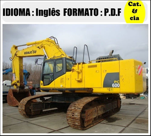 Catalogo De Pecas Escavadeiras Komatsu - Pc600-1