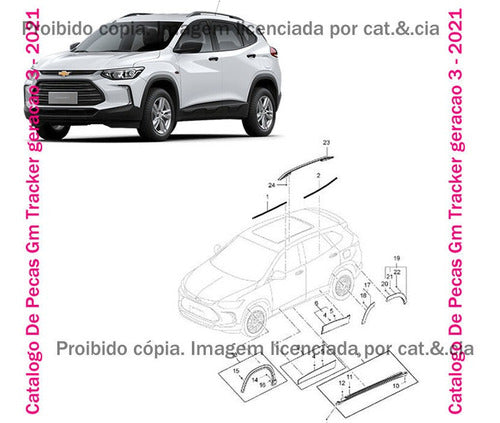 Catalogo De Pecas Gm Tracker Geracao 3 - 2021
