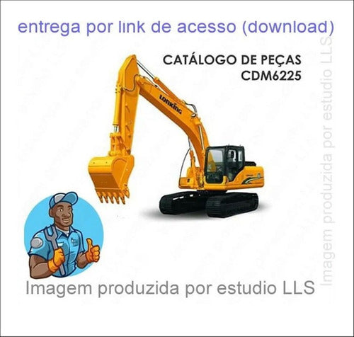 Catálogo Peças Escavadeira Lonking Cdm6225