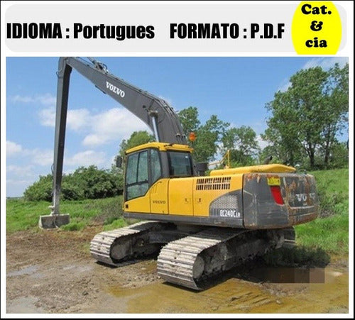 Catalogo De Pecas Escavadeiras Volvo - Ec240c Lr - Pt-br