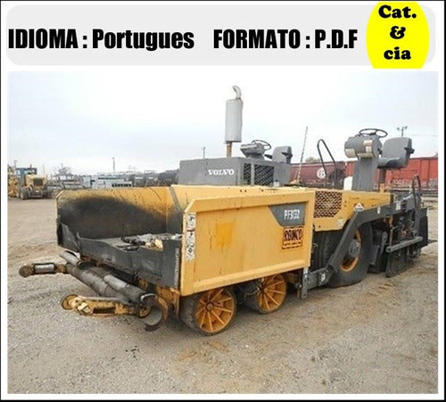 Catalogo De Pecas Pavimentadoras De Rodas Volvo - Pf3172