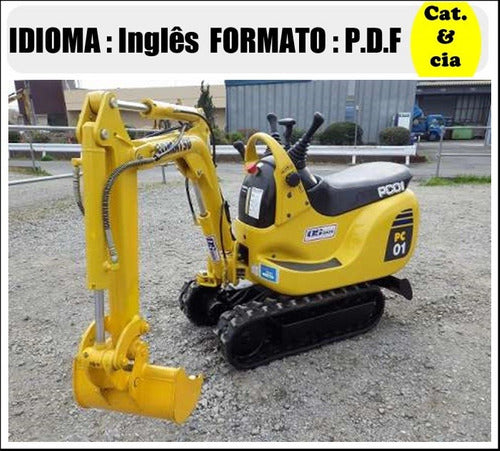 Catalogo De Pecas Escavadeiras Komatsu - Pc01-1a