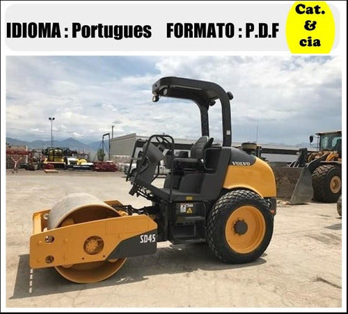 Catalogo De Pecas Compactadores De Solo Volvo - Sd45