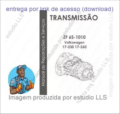Manual Reparação Câmbio Zf 6s-1010 Volkswagen