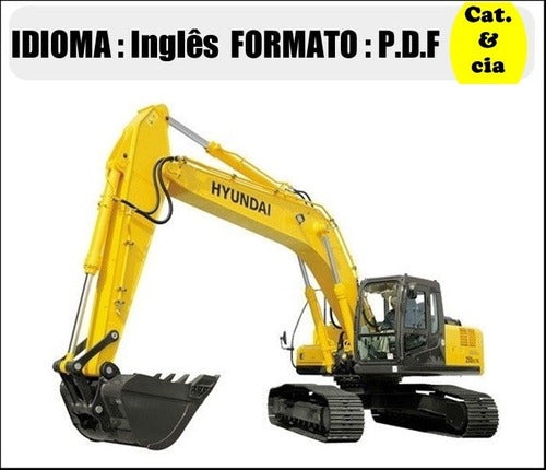 Catalogo De Pecas Escavadeira Hyundai - R250lc - 7 - (ingles