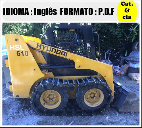 Catalogo De Pecas Mini Carregadeira Hyundai - Hsl610 - (ingl